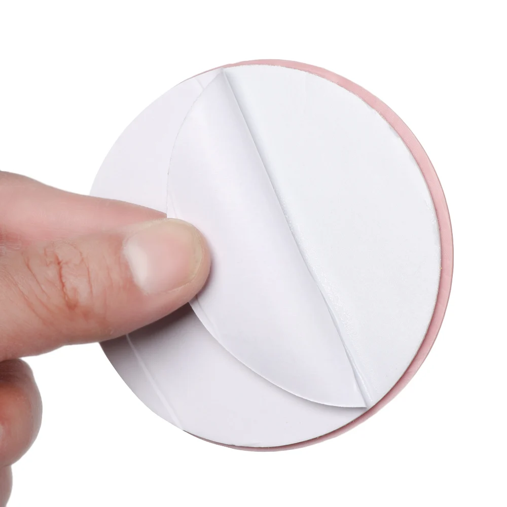 Round Auxiliary Knobs Cabinet Suction Cup Handle Window Sliding Door Self-adhesive Wardrobe Pulls Refrigerator Handle