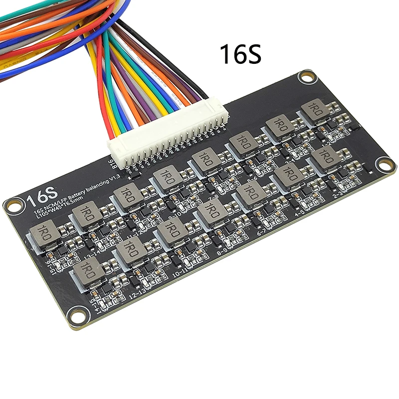 1.2A Balance Li-ion Lifepo4 Lithium Battery Active Equalizer Balancer Energy Transfer BMS 2S 3S 4S 5S 6S 7S 8S 10S 13S 14S 16S