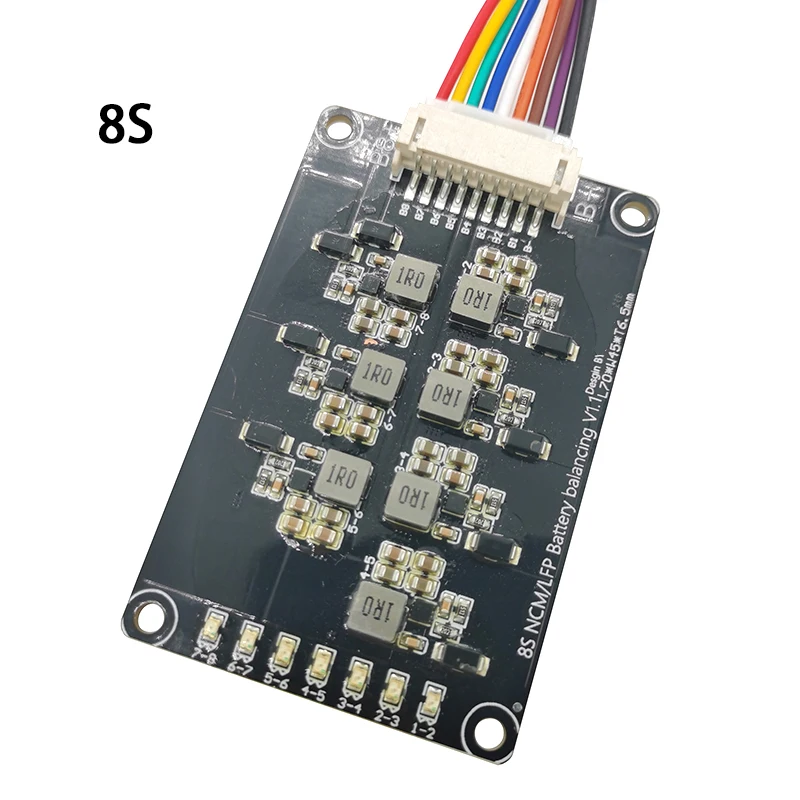 1.2A Balance Li-ion Lifepo4 Lithium Battery Active Equalizer Balancer Energy Transfer BMS 2S 3S 4S 5S 6S 7S 8S 10S 13S 14S 16S