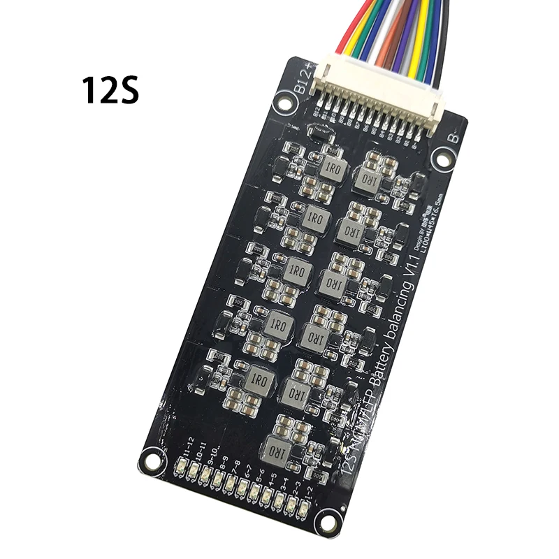1.2A Balance Li-ion Lifepo4 Lithium Battery Active Equalizer Balancer Energy Transfer BMS 2S 3S 4S 5S 6S 7S 8S 10S 13S 14S 16S
