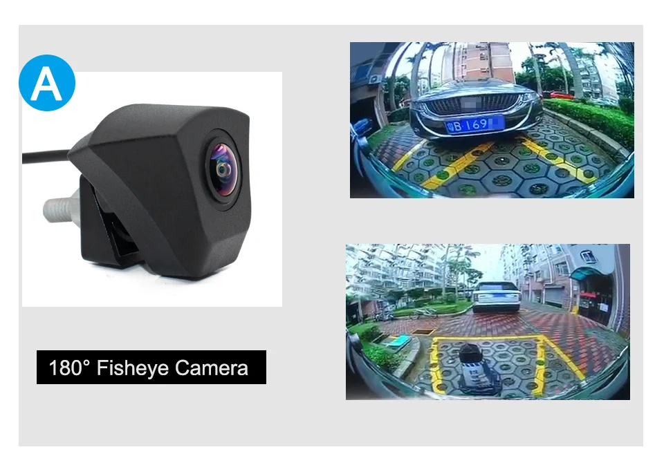 Fisheye 180° HD Night Vision Front View Camera For Audi Forward Logo Camera For Audi A1 A3 A4 A5 A6 A7 Q3 Q5 Q7 TT Front Camera