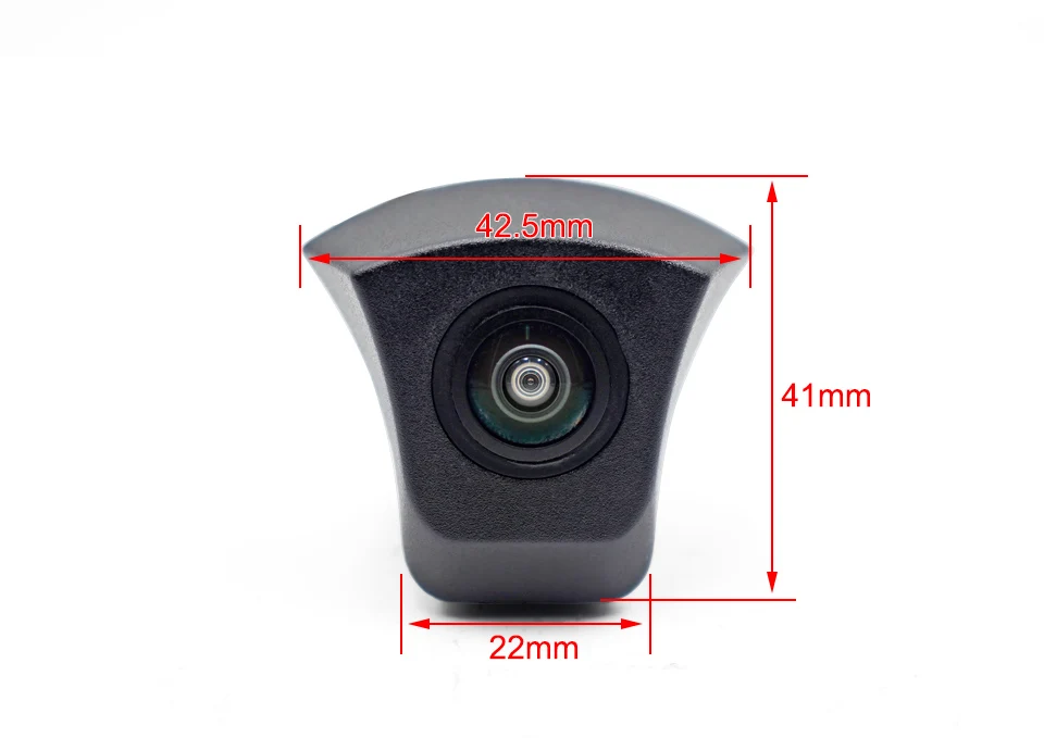 Fisheye 180° HD Night Vision Front View Camera For Audi Forward Logo Camera For Audi A1 A3 A4 A5 A6 A7 Q3 Q5 Q7 TT Front Camera