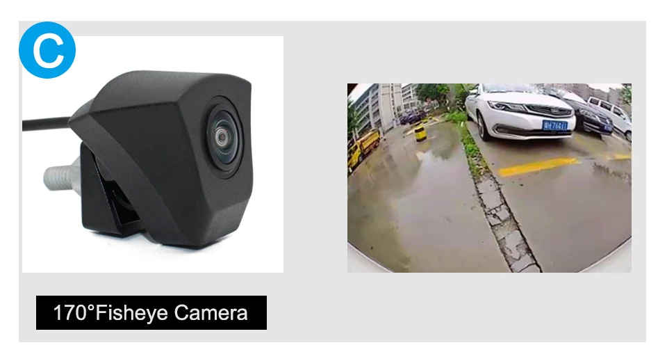 Fisheye 180° HD Night Vision Front View Camera For Audi Forward Logo Camera For Audi A1 A3 A4 A5 A6 A7 Q3 Q5 Q7 TT Front Camera