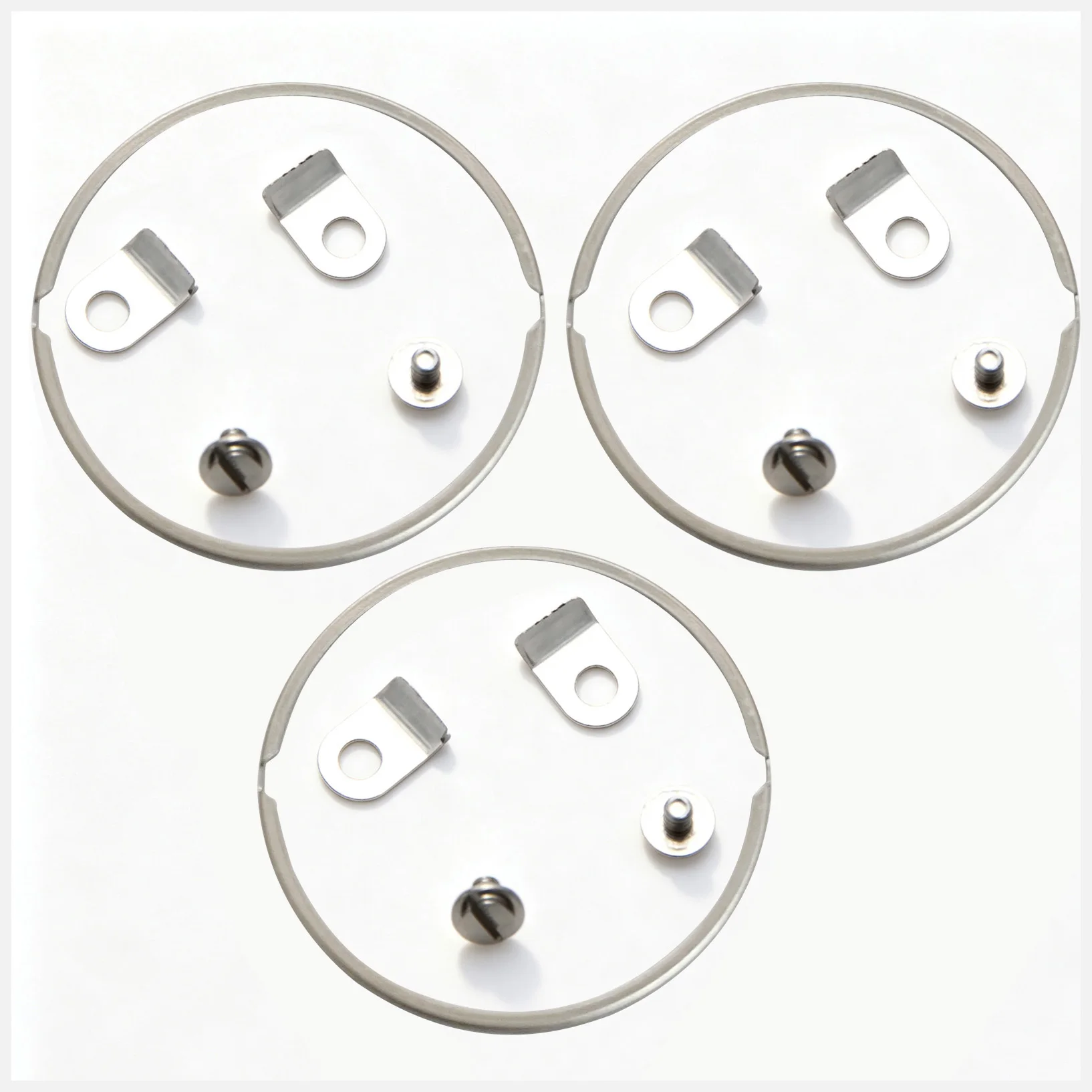 3Set Movement Steel Securing Screws, Washers & Holder Spacer Ring For Watch Movement ETA 2824 2834 2846 2836