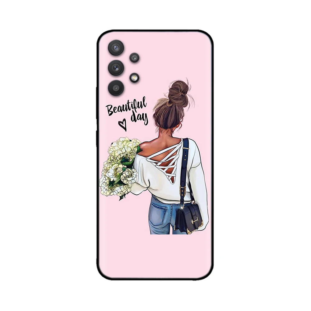 Silicone Case for Samsung Galaxy A32 Case A32 4G SM-A325F/ds Soft TPU Cover Phone Case for Samsung A32 A 32 5G SM-A326B/ds Cover