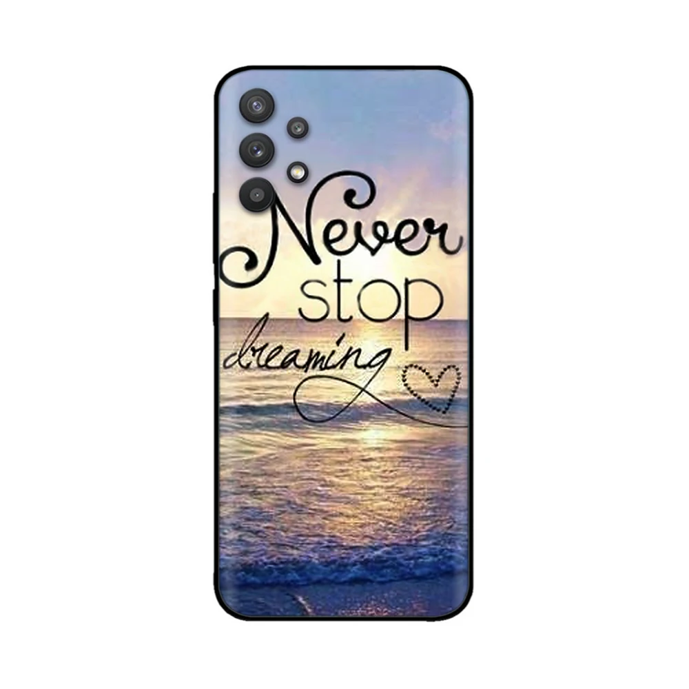 Silicone Case for Samsung Galaxy A32 Case A32 4G SM-A325F/ds Soft TPU Cover Phone Case for Samsung A32 A 32 5G SM-A326B/ds Cover