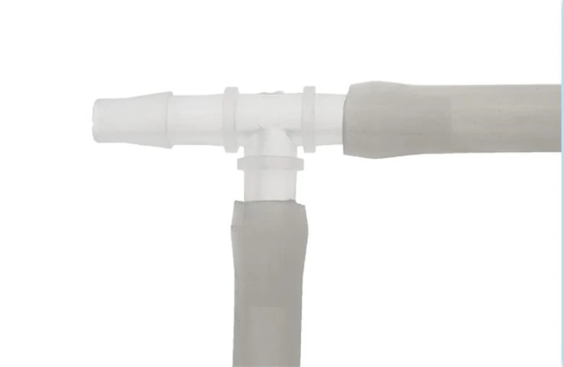 24 Sizes 1.6mm-25mm Equal T Type Hose Tee Plastic Silicone Tube Water Pipe Connectors S721 Joint DIY Aquarium Parts Dropshipping