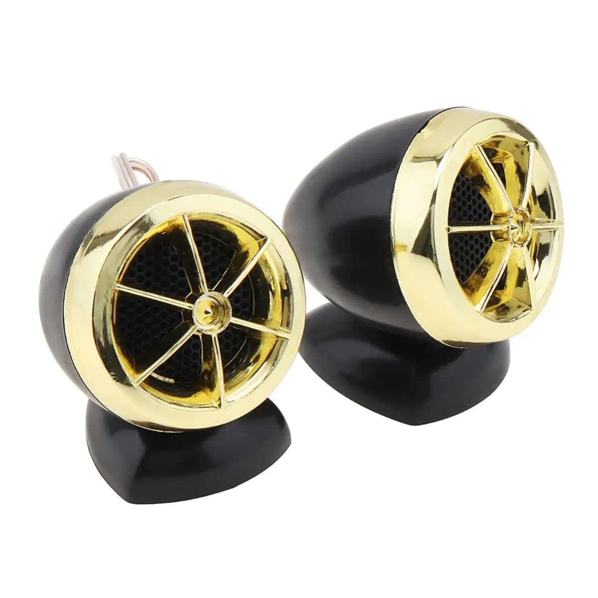 2pcs 1200W Subwoofer Car Speakers Universal Dome Tweeter Sound Vehicle Auto Music Stereo Modified Loud Speakers 3 Color Optional
