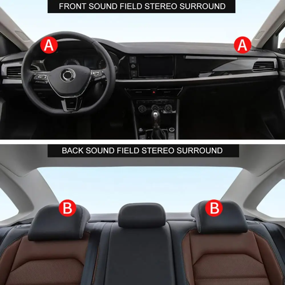 2pcs 1200W Subwoofer Car Speakers Universal Dome Tweeter Sound Vehicle Auto Music Stereo Modified Loud Speakers 3 Color Optional