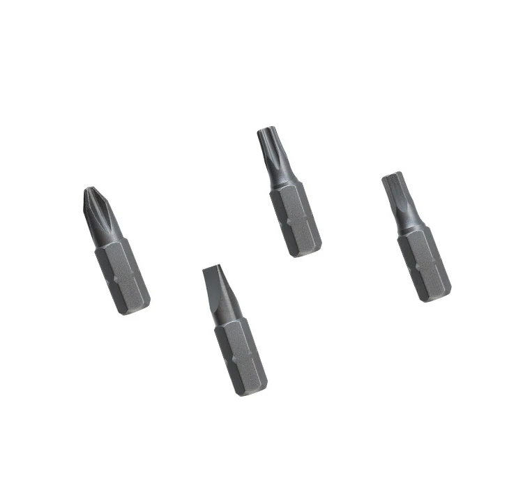 1 Inch SL3 SL5 SL7 Slotted Screwdriver Bit Set S2 Steel 1/4 Inch 6.35mm Hex Shank Electric Screwdriver Bits For Power Tools