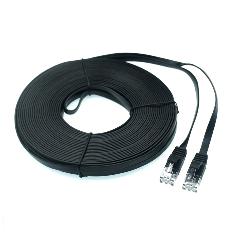 20cm 50cm 1m 3ft Short Cable CAT6 Flat UTP Ethernet Network Cable RJ45 Patch LAN Cable Black White Blue Color 5m 10m 20m 30m