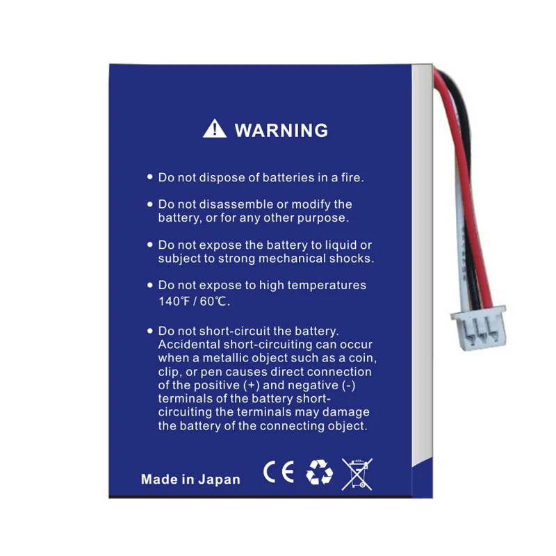 Battery For IPod 3 3G 3rd Generation A1040 1250mAh 616-0159 High Quality Mobile Phone Replacement Accumulator