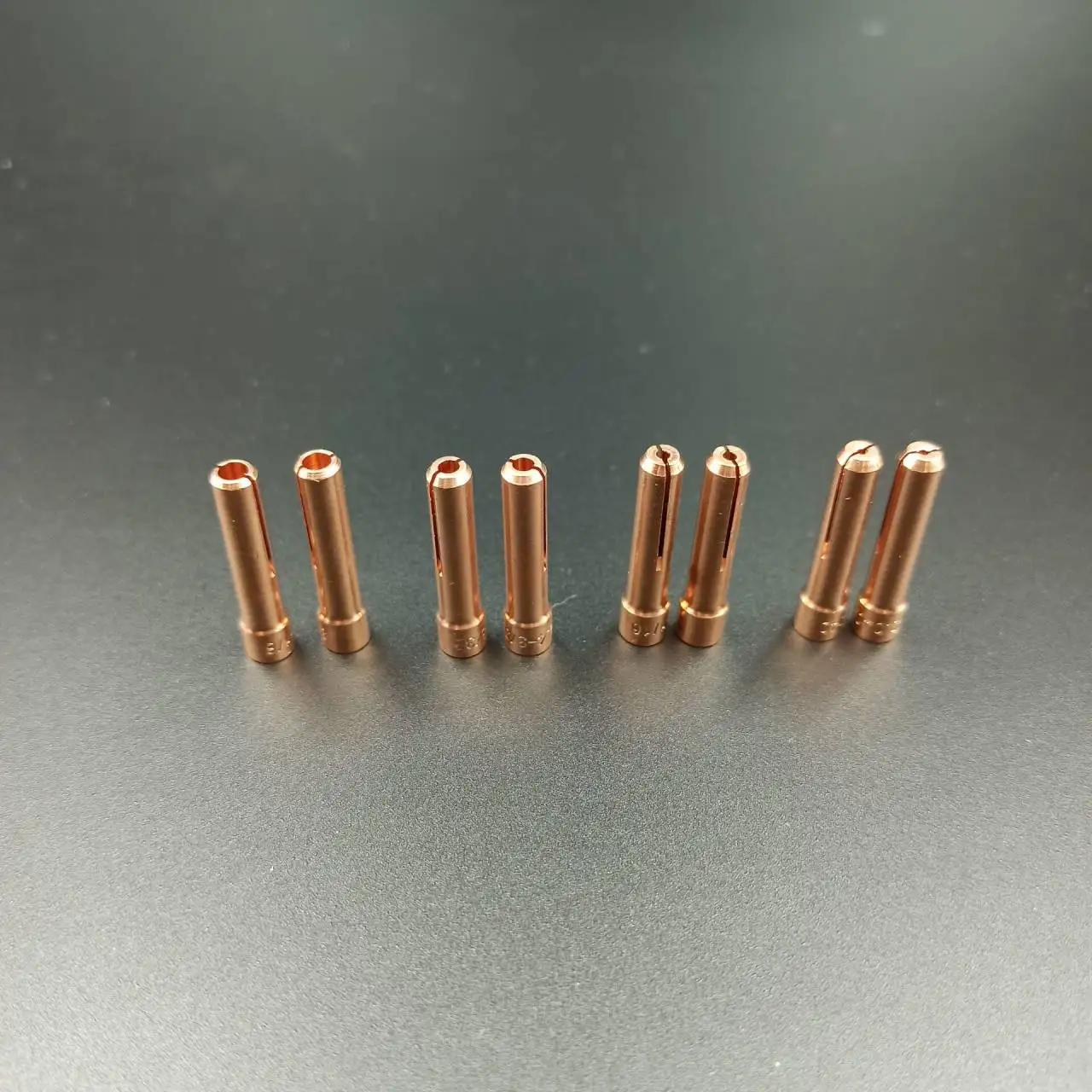 10N24S 2.4mm 1.0mm,1.6mm,3.2mm TIG Short Collet Tips For WP17 18 26 TIG Welding Torch Series 8pcs