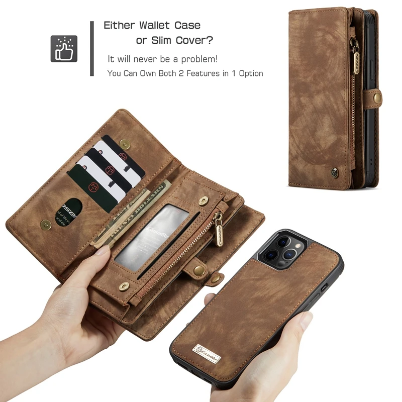 For iPhone 12 13 14 15 16 17 Pro Max Case Flip Leather Wallet Phone Bag Cover For Coque iPhone 15 12 13 Mini 12Pro 14 Plus Case