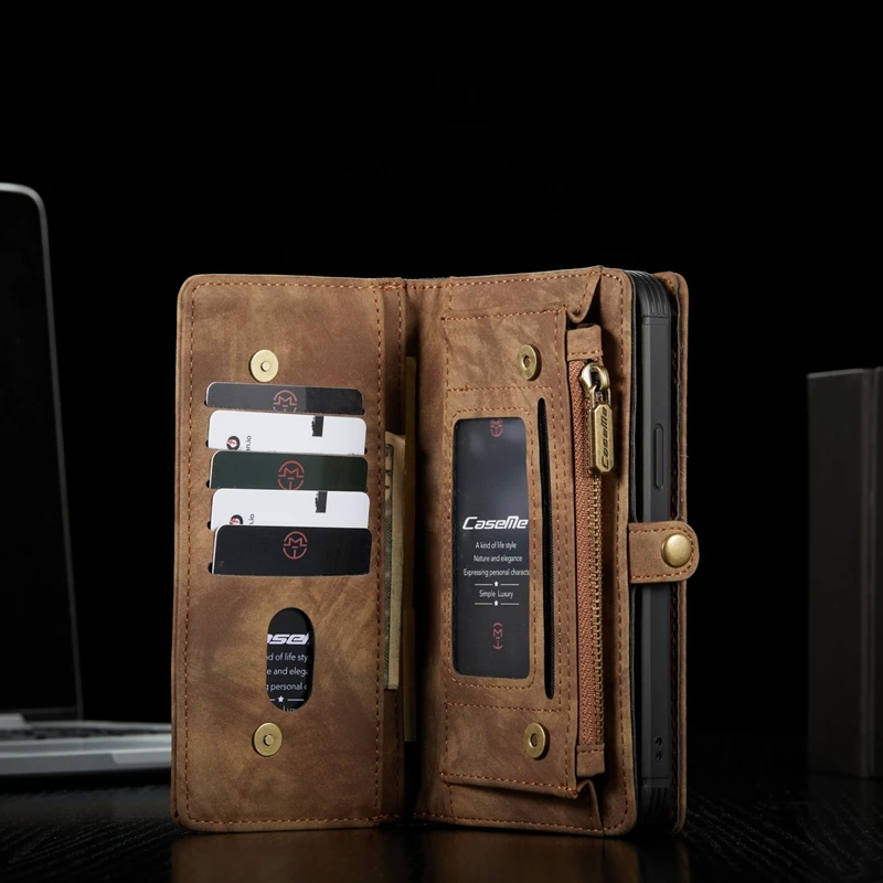 For iPhone 12 13 14 15 16 17 Pro Max Case Flip Leather Wallet Phone Bag Cover For Coque iPhone 15 12 13 Mini 12Pro 14 Plus Case