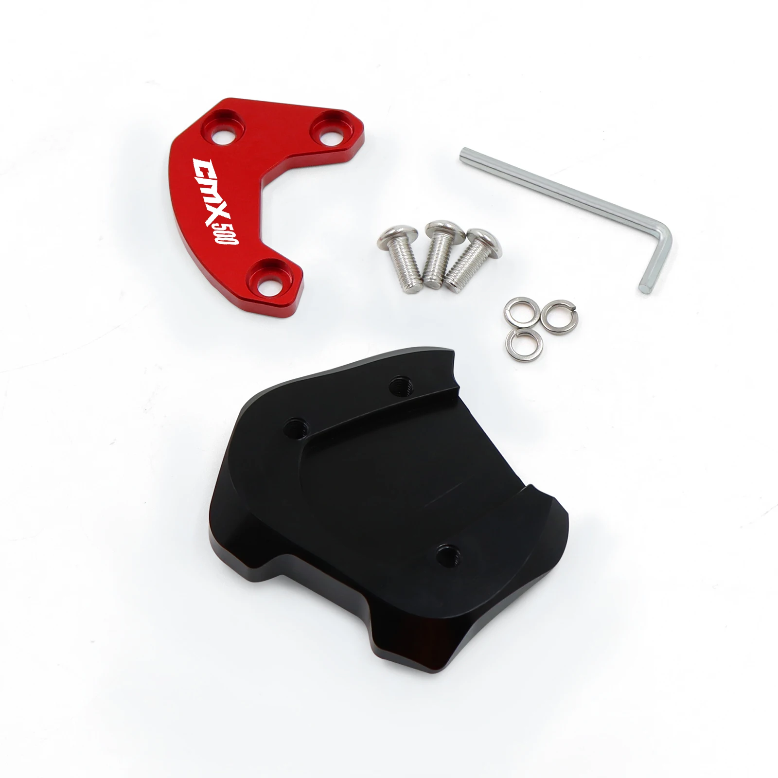For Honda Rebel CMX300 CMX500 CMX 300 500 All Years Motorcycle Kickstand Extension Foot Side Stand Enlarger Support Plate Pad