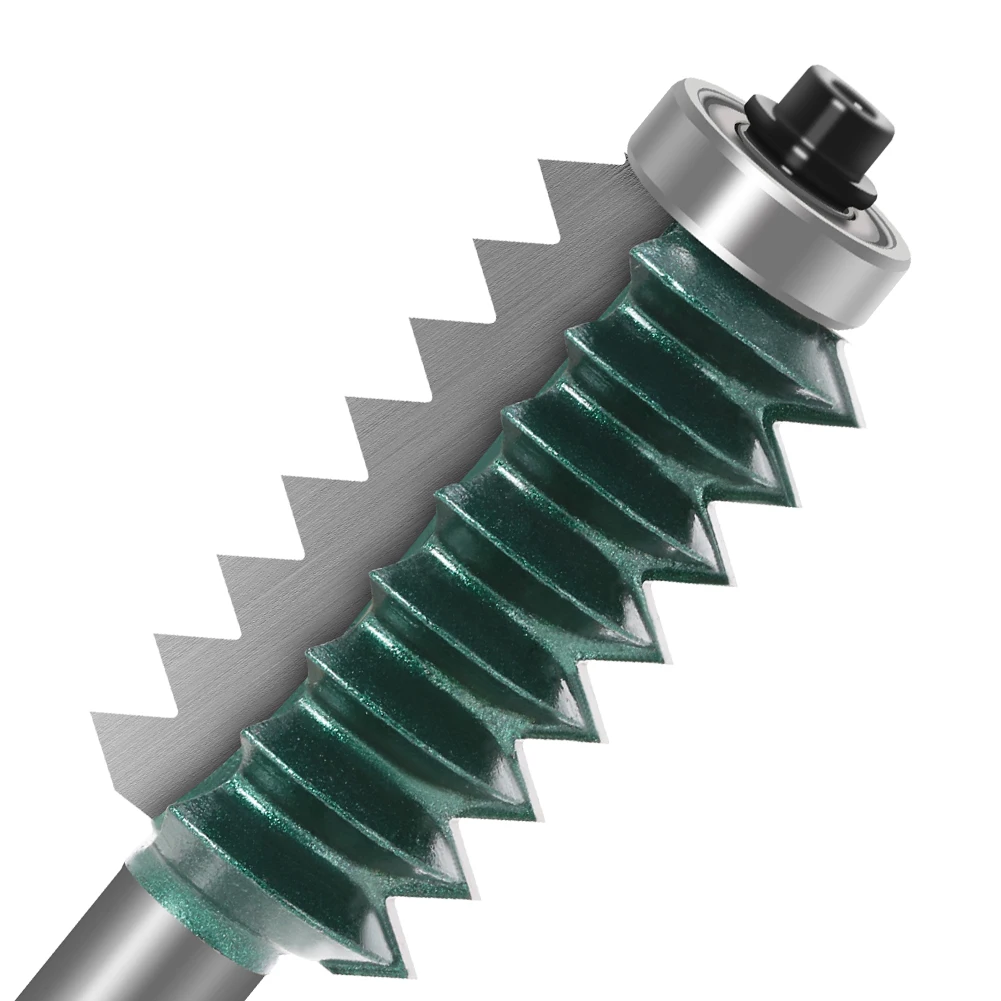 12 Shank Raised panel"V"joint Bits Finger Joint Glue Milling Cutter for Wood Tenon Woodwork Cone Tenon Milling Tenoning Machine