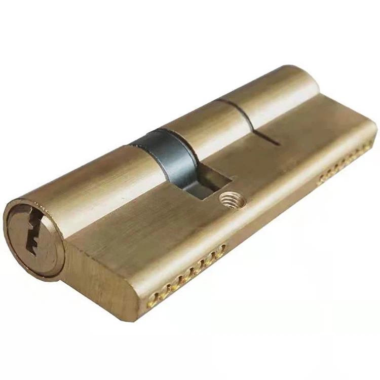 Brass Door Lock Cylinder Lengthened 65 70 80 90 Mm Full Size Biased Lock Core Anti-Theft Entrance Lock Part
