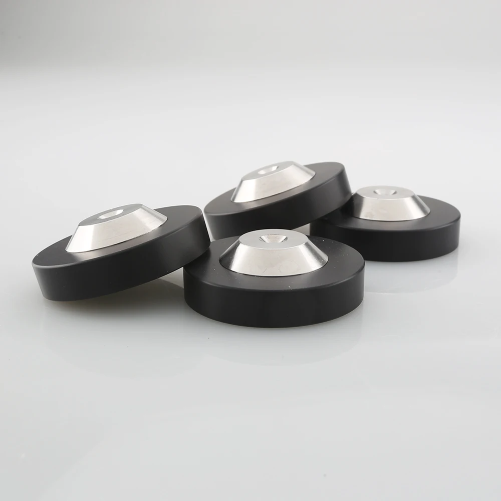 High Quality Hifi Audio 4pcs Speaker AMP DAC CD Spike Base Pad Isolation Feet Improve Sound 39x13mm