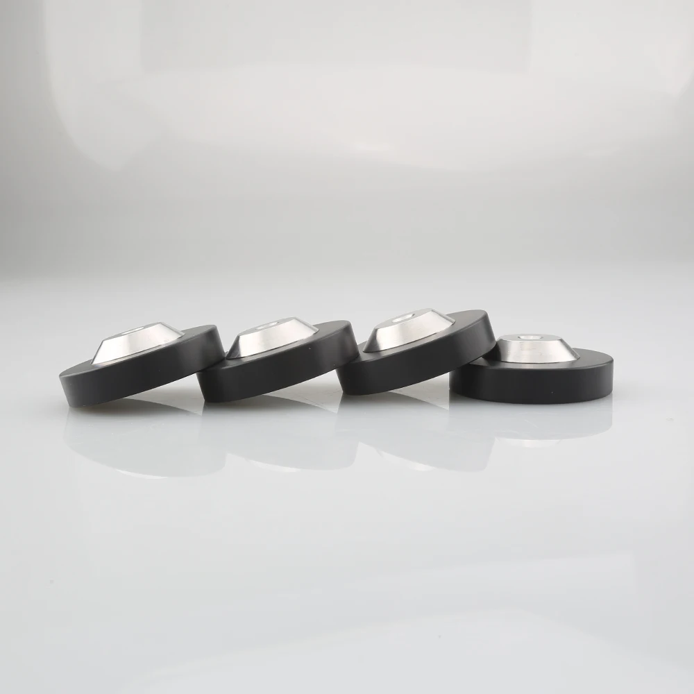 High Quality Hifi Audio 4pcs Speaker AMP DAC CD Spike Base Pad Isolation Feet Improve Sound 39x13mm