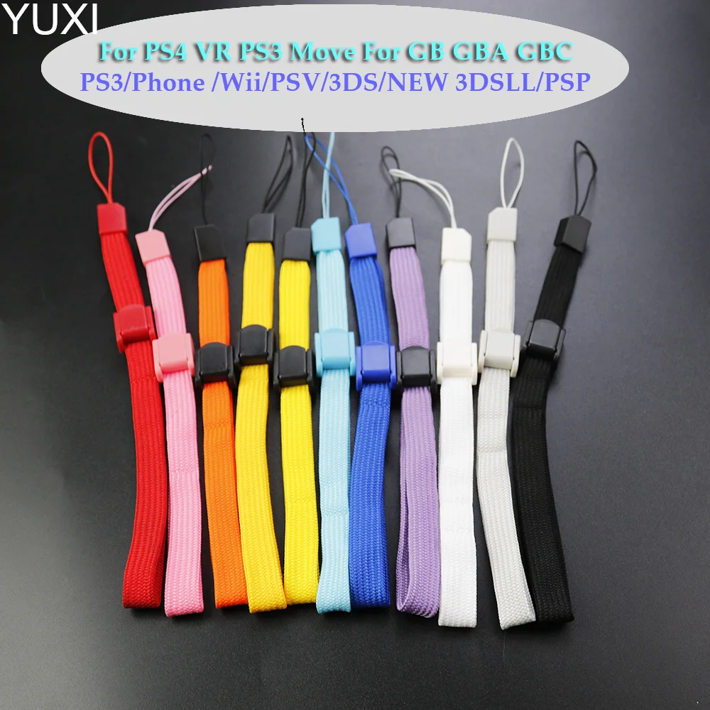 1PC Adjustable Wrist Hand Strap For Phone Camera USB Strap Lanyard Rope For Wii U PSV PSP PS4 Switch GBC MP3 Gamepad Hand Strap
