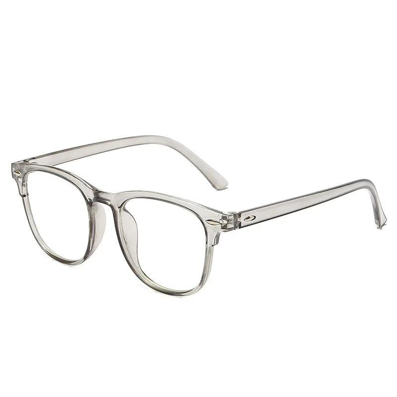 Transparent Anti-blue Light Myopia Glasses Women Men Ultralight Eyewear Oversized Near Sight Eye Glasses Diopters -1.0 To -6.0