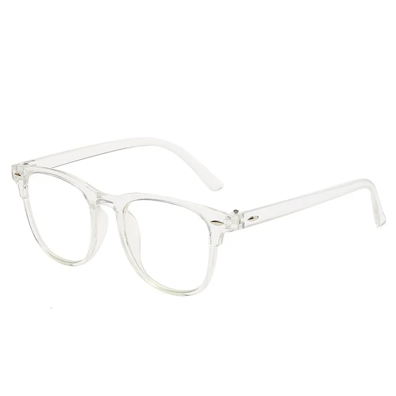 Transparent Anti-blue Light Myopia Glasses Women Men Ultralight Eyewear Oversized Near Sight Eye Glasses Diopters -1.0 To -6.0