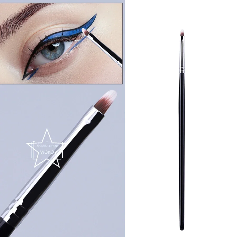 T22 Fine Eyeliner Makeup Brush Liquid Gel Eyeliner Brush Precision Thin Long Eyeliner Brush Professional Eye Liner Makeup Tool