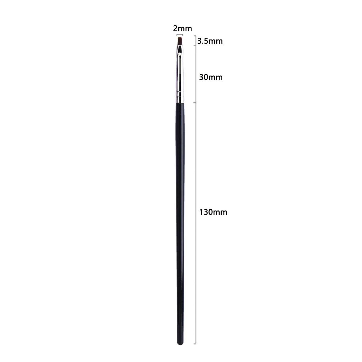 T22 Fine Eyeliner Makeup Brush Liquid Gel Eyeliner Brush Precision Thin Long Eyeliner Brush Professional Eye Liner Makeup Tool