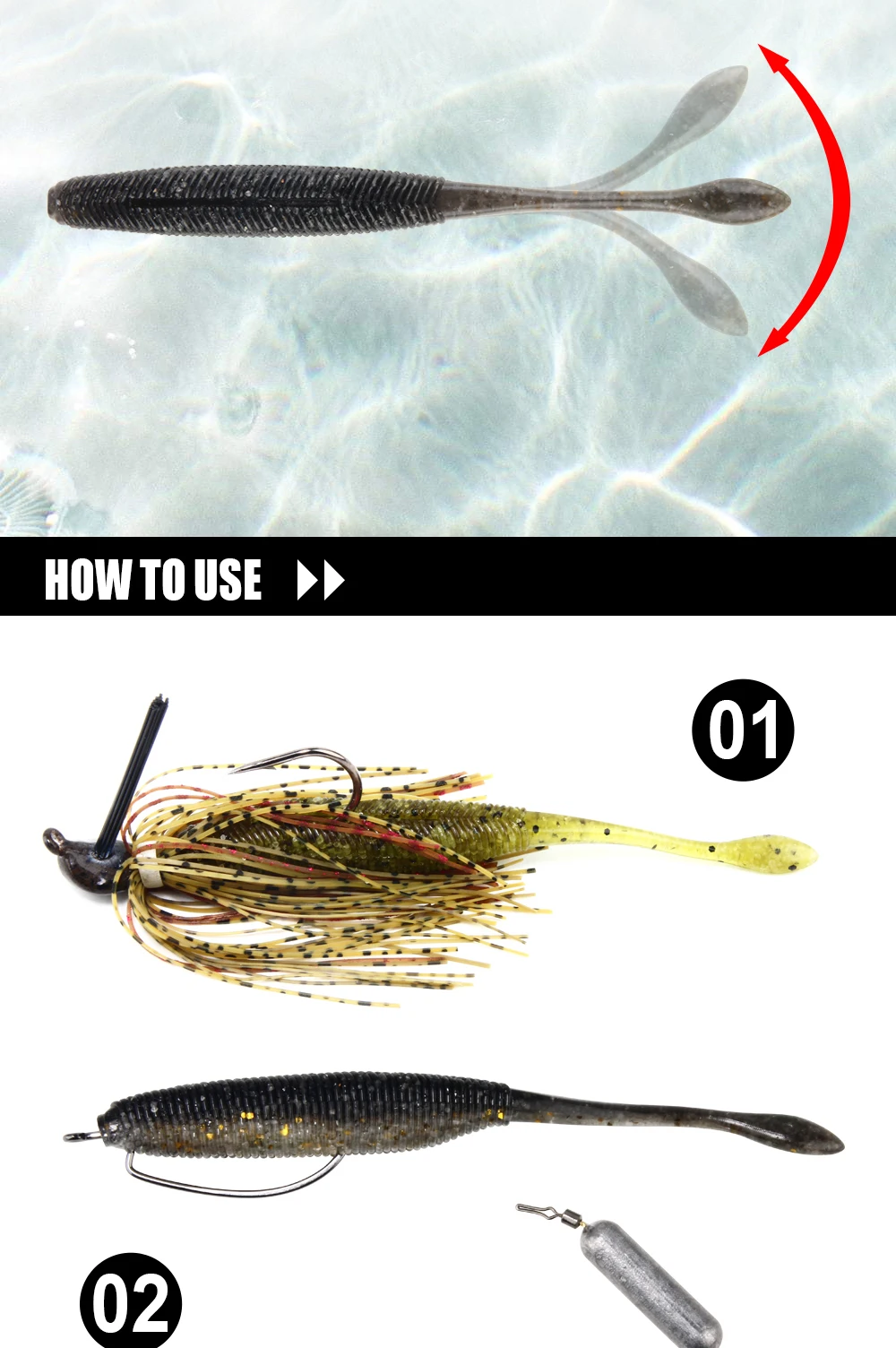 Spinpoler Stick Worm Softbait Fishing Lure Salted Straight Tail 75mm 90mm 110mm Perfect Swimming Plastics Dream Shot Soft 10pcs