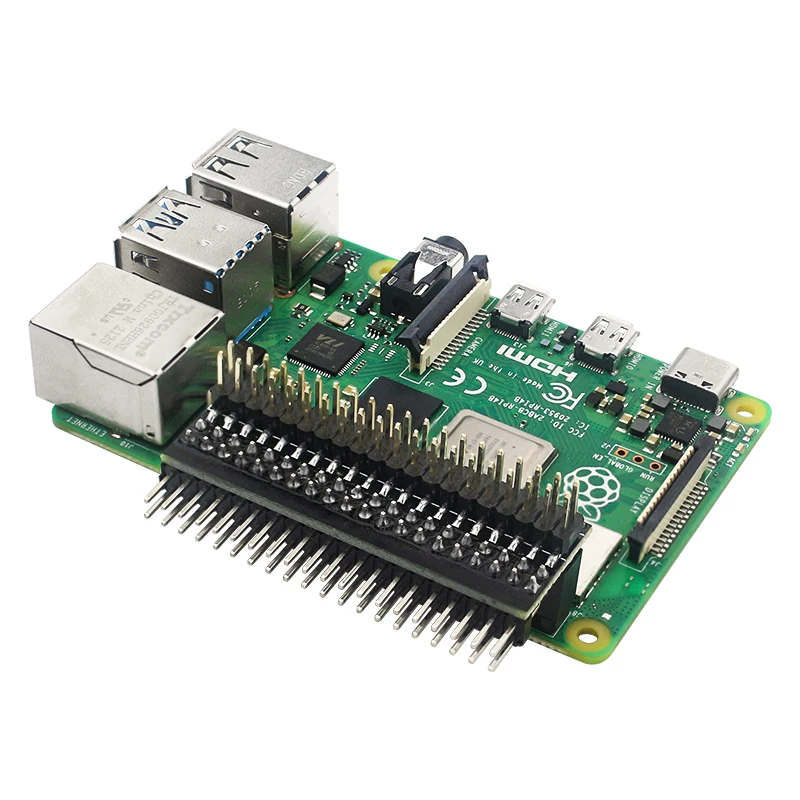 Raspberry Pi GPIO Header Kit GPIO Edge Extension Board GPIO Header suitable for Raspberry Pi 4B 3B+ 3B Zero W Zero
