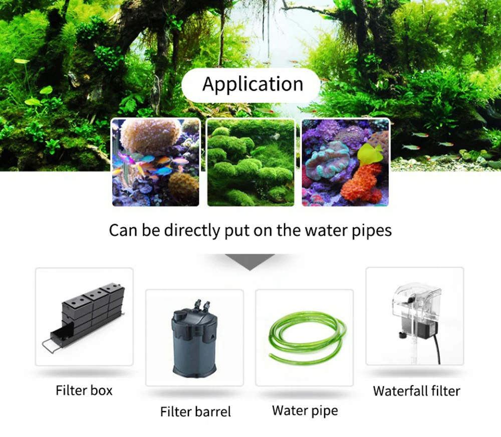 Aquarium Pre Filter Sponge Fish Tank Inflow Inlet Filter Foam Roll For Prevent Small Fish Shrimp Being Sucked Filter Barrel Tool