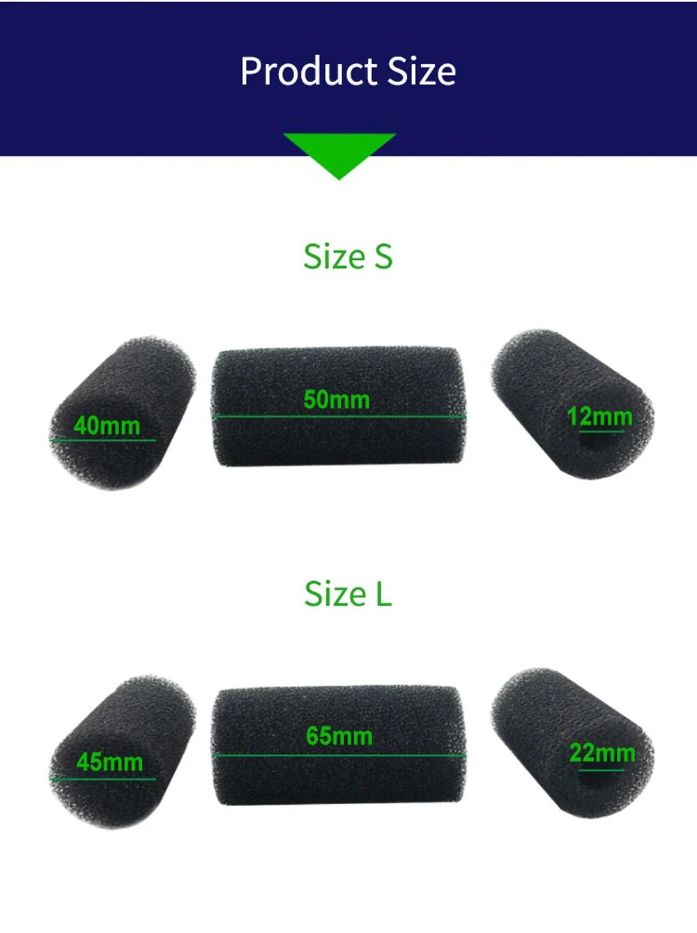 Aquarium Pre Filter Sponge Fish Tank Inflow Inlet Filter Foam Roll For Prevent Small Fish Shrimp Being Sucked Filter Barrel Tool