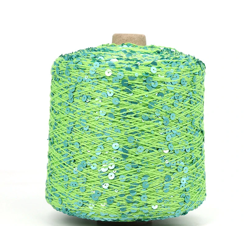 50G/Ball 49 Colors Golden Sliver Sequin Yarn Sparkle Glitter Threads Knitting Lurex Crochet Sweater Craft DIY Bag