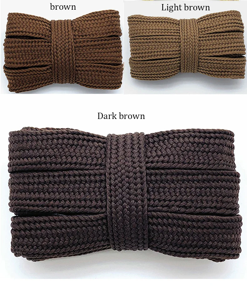 Flat Wide Shoelaces 2cm 1Pair Thick Soft Casual Sneakers Running Sports Shoe Laces 100/120/140/160CM Fashion Shoes Accessories