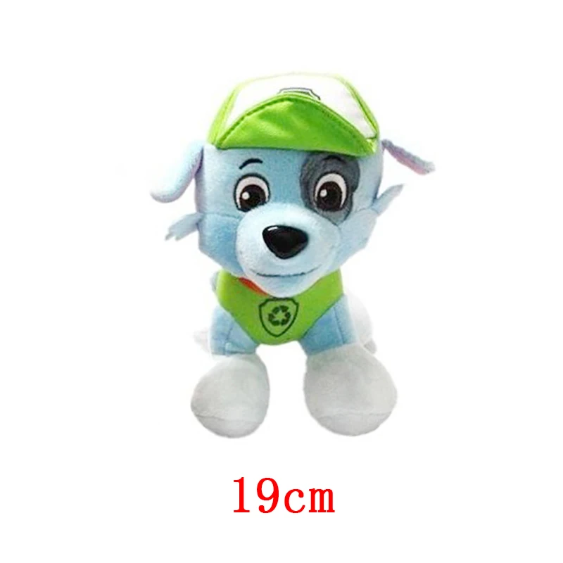 Paw Patrol Plush Toy Action Figure Ryder Marshal Zuma Everest Cartoon Model Two Postures Plush Toy Children's Birthday Party Gif
