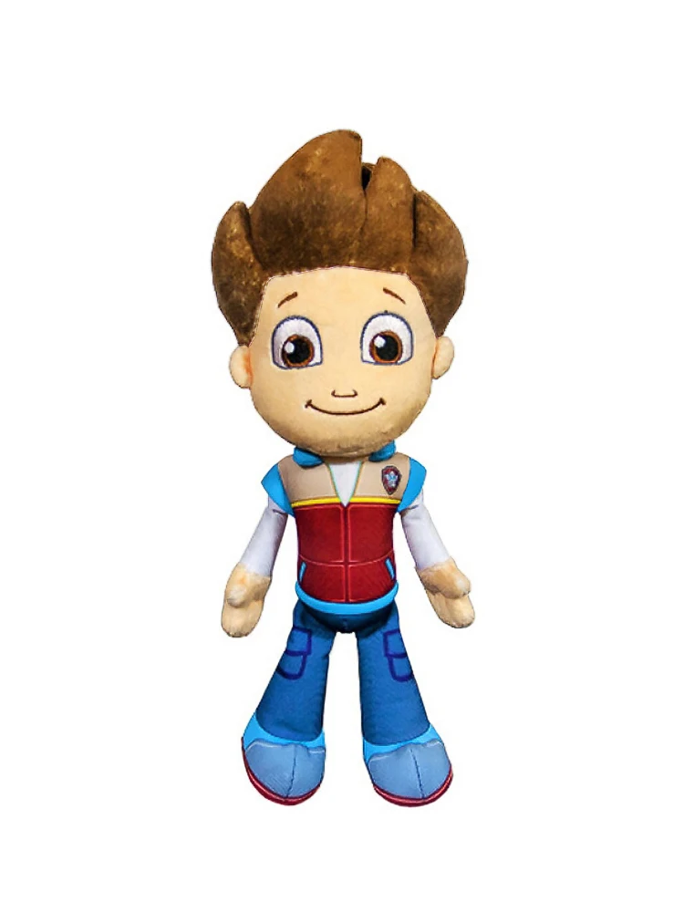 Paw Patrol Plush Toy Action Figure Ryder Marshal Zuma Everest Cartoon Model Two Postures Plush Toy Children's Birthday Party Gif