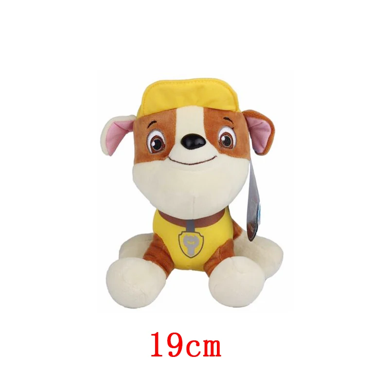 Paw Patrol Plush Toy Action Figure Ryder Marshal Zuma Everest Cartoon Model Two Postures Plush Toy Children's Birthday Party Gif