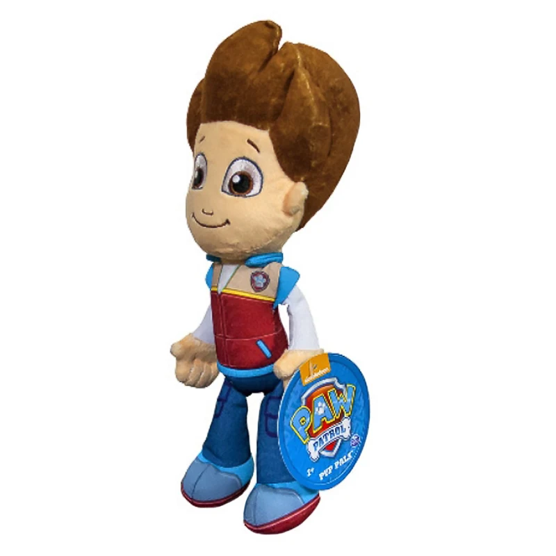 Paw Patrol Plush Toy Action Figure Ryder Marshal Zuma Everest Cartoon Model Two Postures Plush Toy Children's Birthday Party Gif