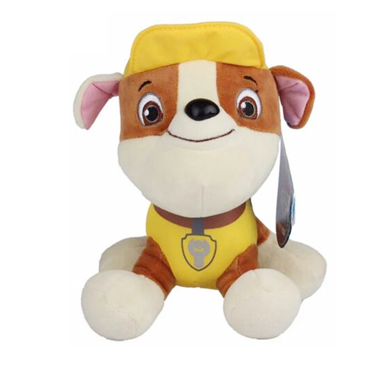 Paw Patrol Plush Toy Action Figure Ryder Marshal Zuma Everest Cartoon Model Two Postures Plush Toy Children's Birthday Party Gif