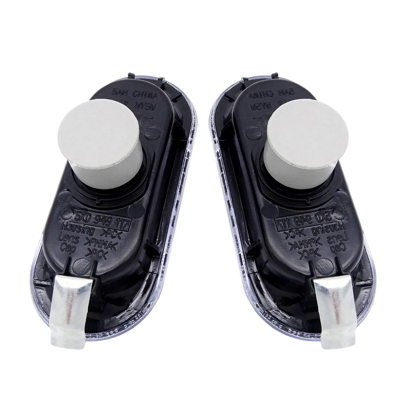 2 Pcs Car Side Marker Turn Signal Light Repeater for VW Golf 4 MK4 1998 - 2006 Car-Styling Side Marker Lamp Cover