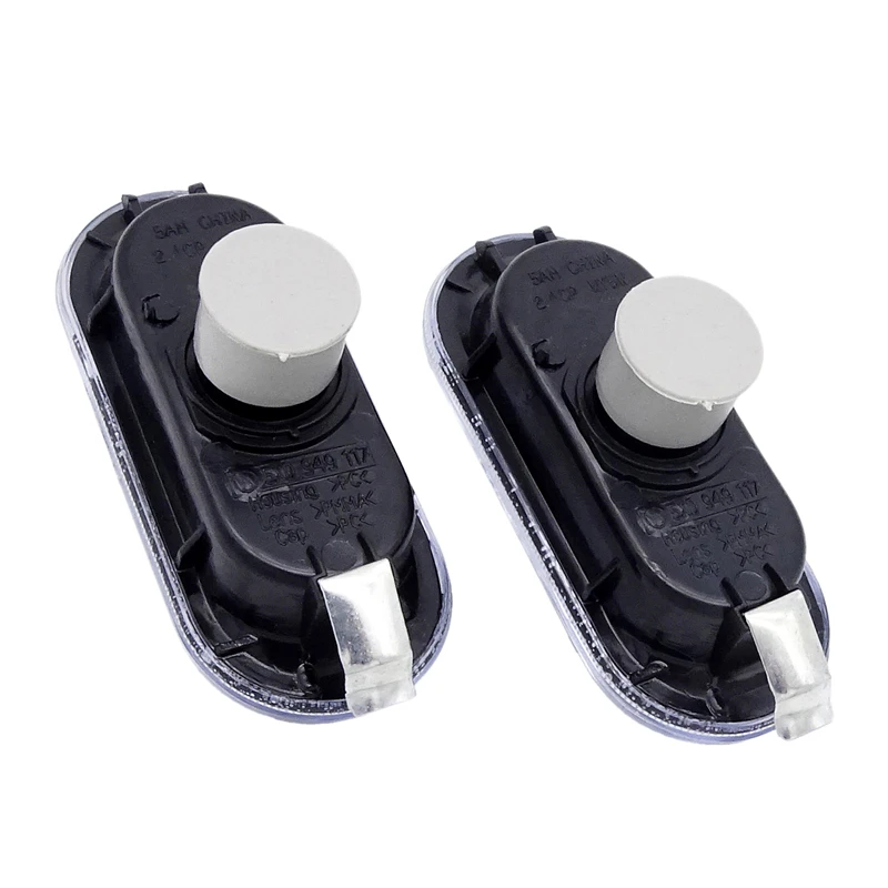 2 Pcs Car Side Marker Turn Signal Light Repeater for VW Golf 4 MK4 1998 - 2006 Car-Styling Side Marker Lamp Cover
