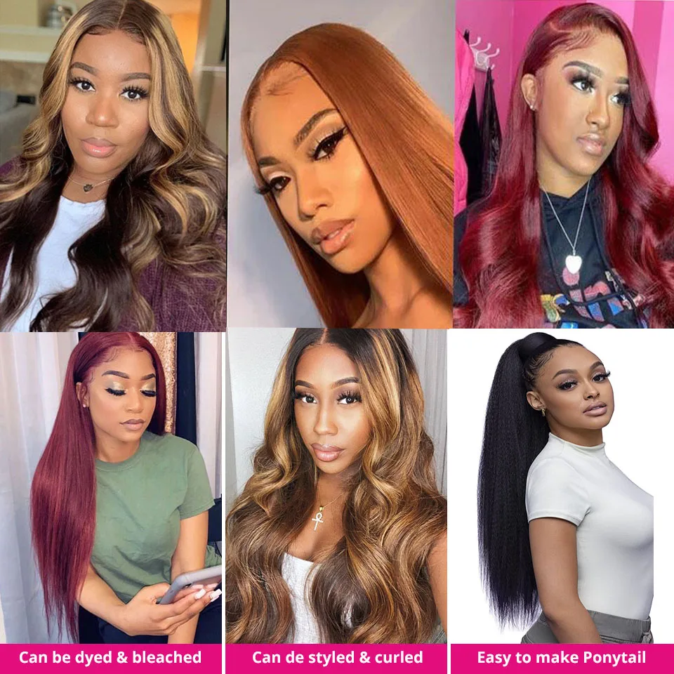 Tissage Straight Hair Bundles 1/3/4 PCS Natural Human Woman Hair Brazilian Weave 10A Human Hair Extensions Delivery 3 Day France