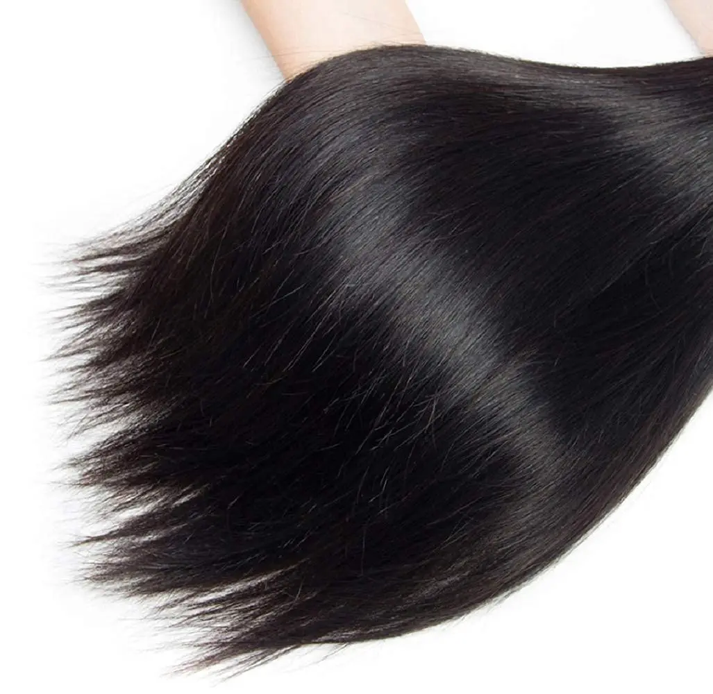 Tissage Straight Hair Bundles 1/3/4 PCS Natural Human Woman Hair Brazilian Weave 10A Human Hair Extensions Delivery 3 Day France