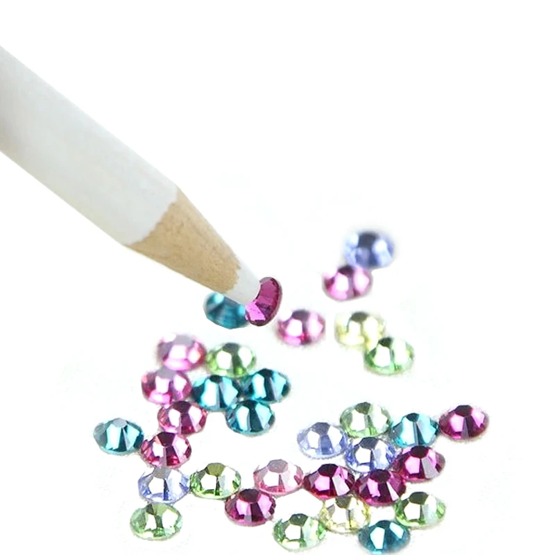 5/10Pcs Dotting Pen Crystal Pick Up Pencil Nail Art Rhinestones Picking Up Tools DIY Clothes Beads Picker Diamond Pencil
