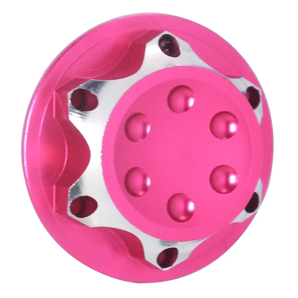 Aluminium Wheel Hub Cover Antidust Cover 17mm Hex Nut For Rc 1:8 X-maxx Summit E-revo Arrma Model Car Anti-skid Wheel Cover