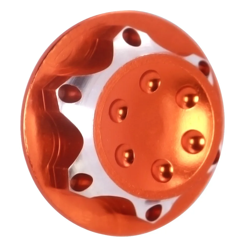 Aluminium Wheel Hub Cover Antidust Cover 17mm Hex Nut For Rc 1:8 X-maxx Summit E-revo Arrma Model Car Anti-skid Wheel Cover