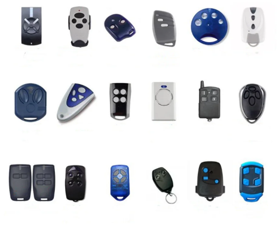 433Mhz 4CH Duplicator Remote Control Electric Gate Garage Door Opener Remote Controller Fixed Rolling Code Cloning Code Car Key