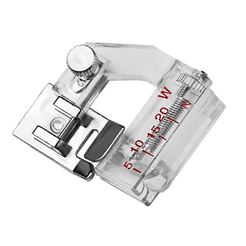 Adjustable Snap-on Bias Binder Sewing Machine Presser Foot #6290 Compatible with Domestic Machines Sewing Accessory