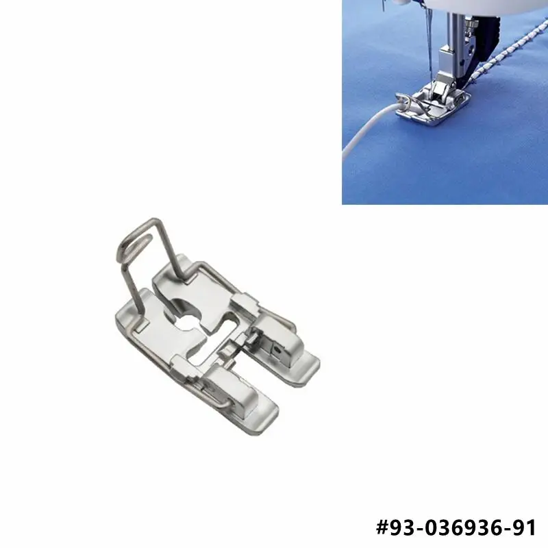 Adjustable Snap-on Bias Binder Sewing Machine Presser Foot #6290 Compatible with Domestic Machines Sewing Accessory